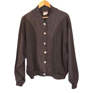 Vintage 90's C.C. Collection Jacket Minimalist Dark Academia Normcore Gorpcore